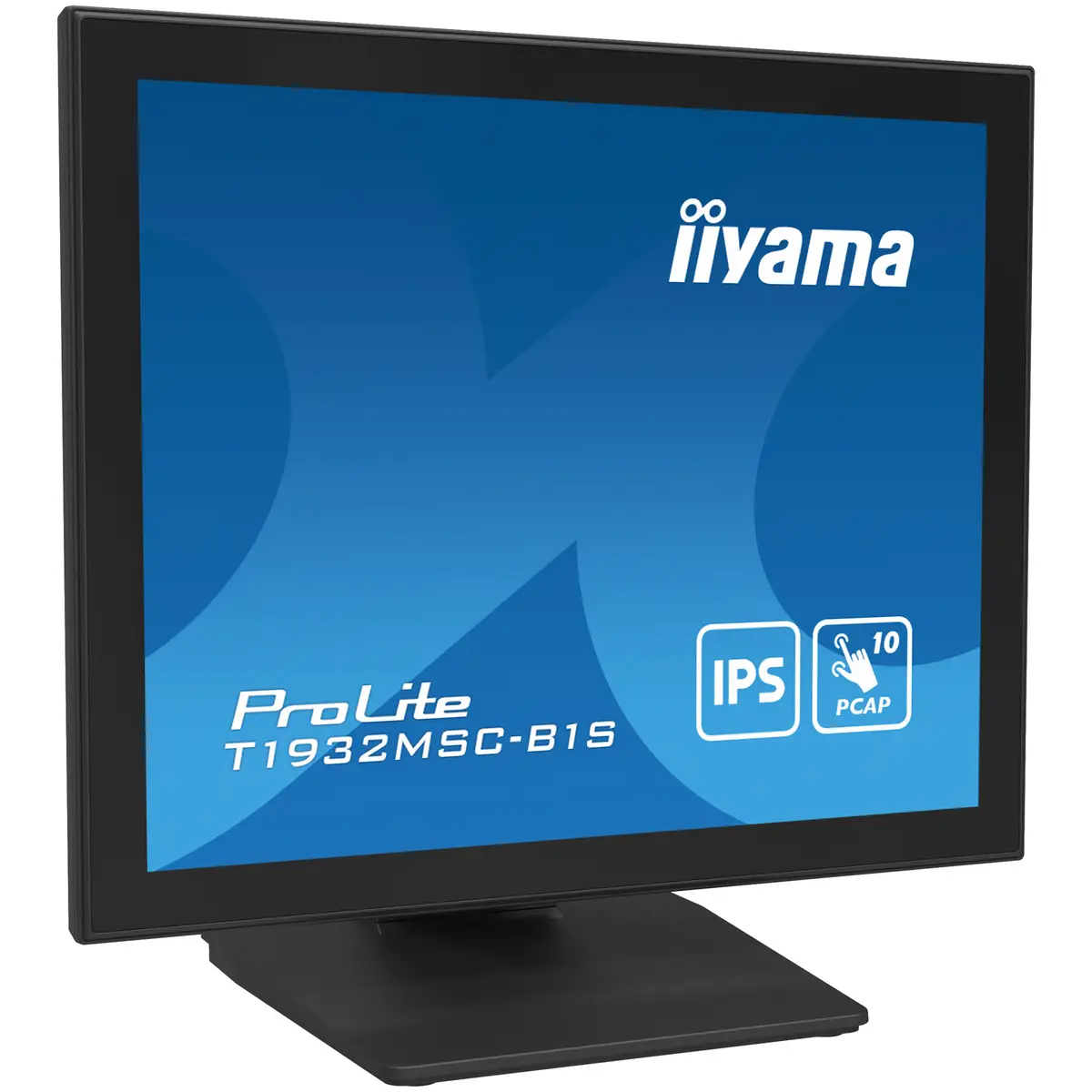 ProLite T1932MSC-B1S LCD-Monitor 48 cm 19" Touchscreen 1280x1024 IPS 250 cd/m² 1000:1 14 ms HDMI VGA DisplayPort Lautsprecher mattschwarz
