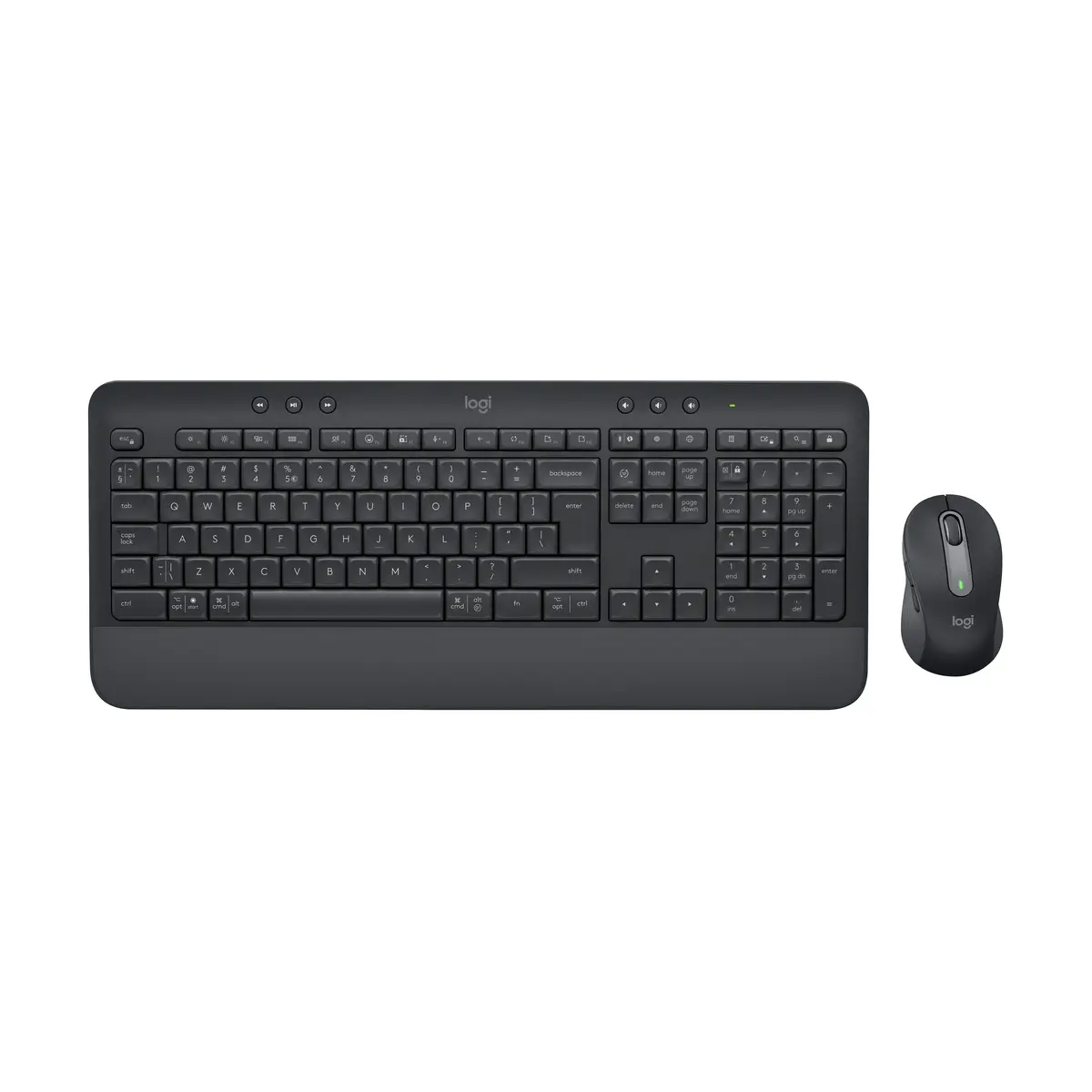 Signature MK650 Combo mit Tastatur und Maus Bluetooth QWERTY US International Graphits Tastatur Maus enthalten Bluetooth QWERTY US International Graphit