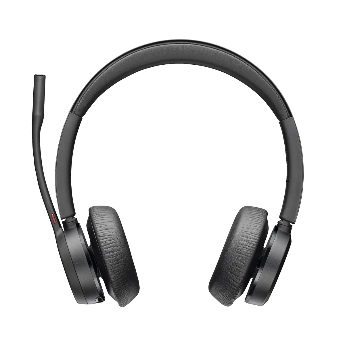 Poly Voyager 4320 UC Kopfhörer mit USB Typ-A Bluetooth Ladestation Schwarz