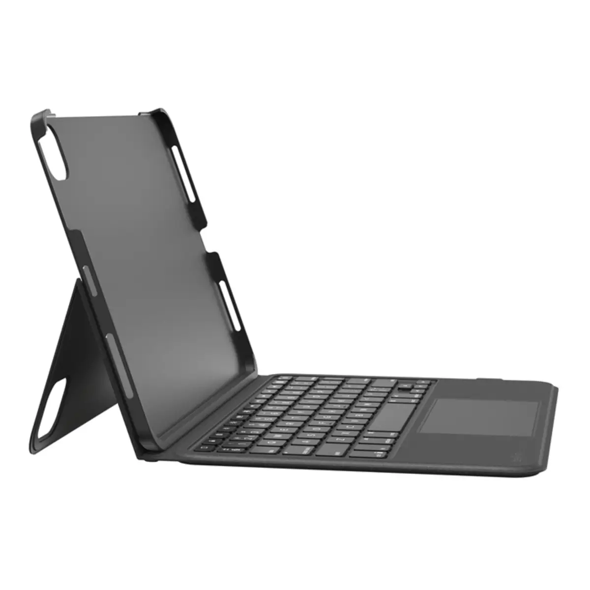 Everyday Tastatur und Schutzhülle mit Halterung mit Touchpad hinterleuchtet kabellos Bluetooth für Apple 10.9-inch iPad Air Wi-Fi Wi-Fi + Cellular 11-inch iPad Pro Wi-Fi Wi-Fi + Cellular Schwarz