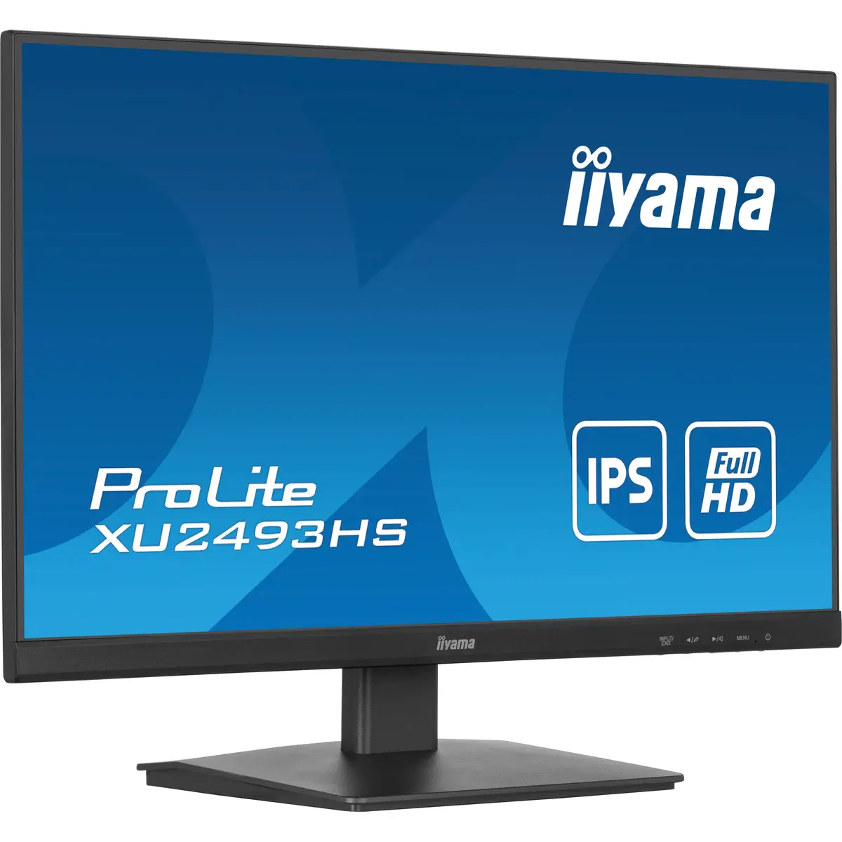 ProLite XU2493HS-B6 LED-Monitor 60,5 cm 23,8" 1920x1080 FHD 100 Hz IPS 250 cd/m² 1300:1 0,5 ms HDMI DisplayPort Lautsprecher Schwarz Matte
