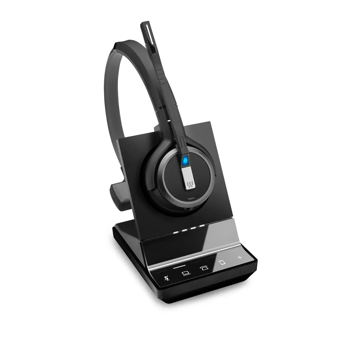 IMPACT SDW Headset-System On-Ear DECT kabellos Schwarz mit EPOS CEHS-DHSG Kabel