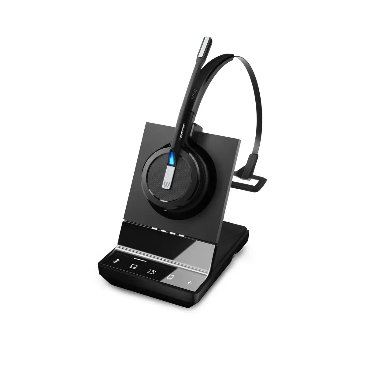 IMPACT SDW Headset-System On-Ear konvertierbar DECT kabellos Schwarz