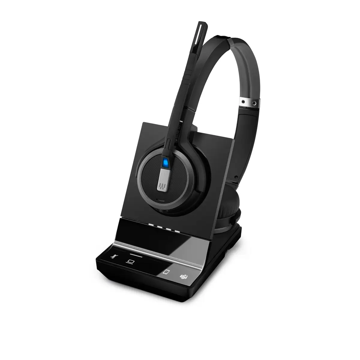 IMPACT SDW 5063T Headset-System On-Ear DECT kabellos Schwarz