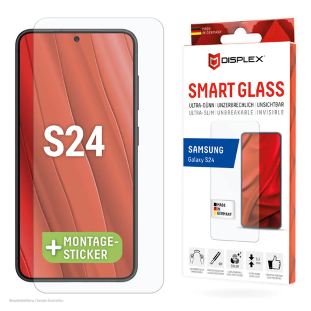 Smart Glass für Samsung Galaxy S24