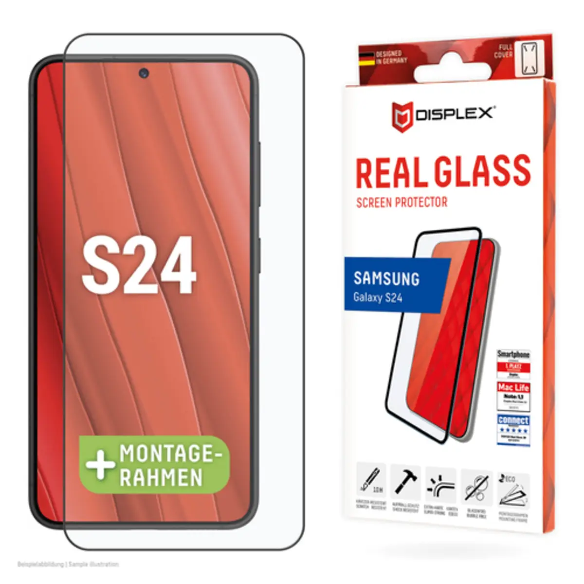 Real Glass FC für Samsung Galaxy S24
