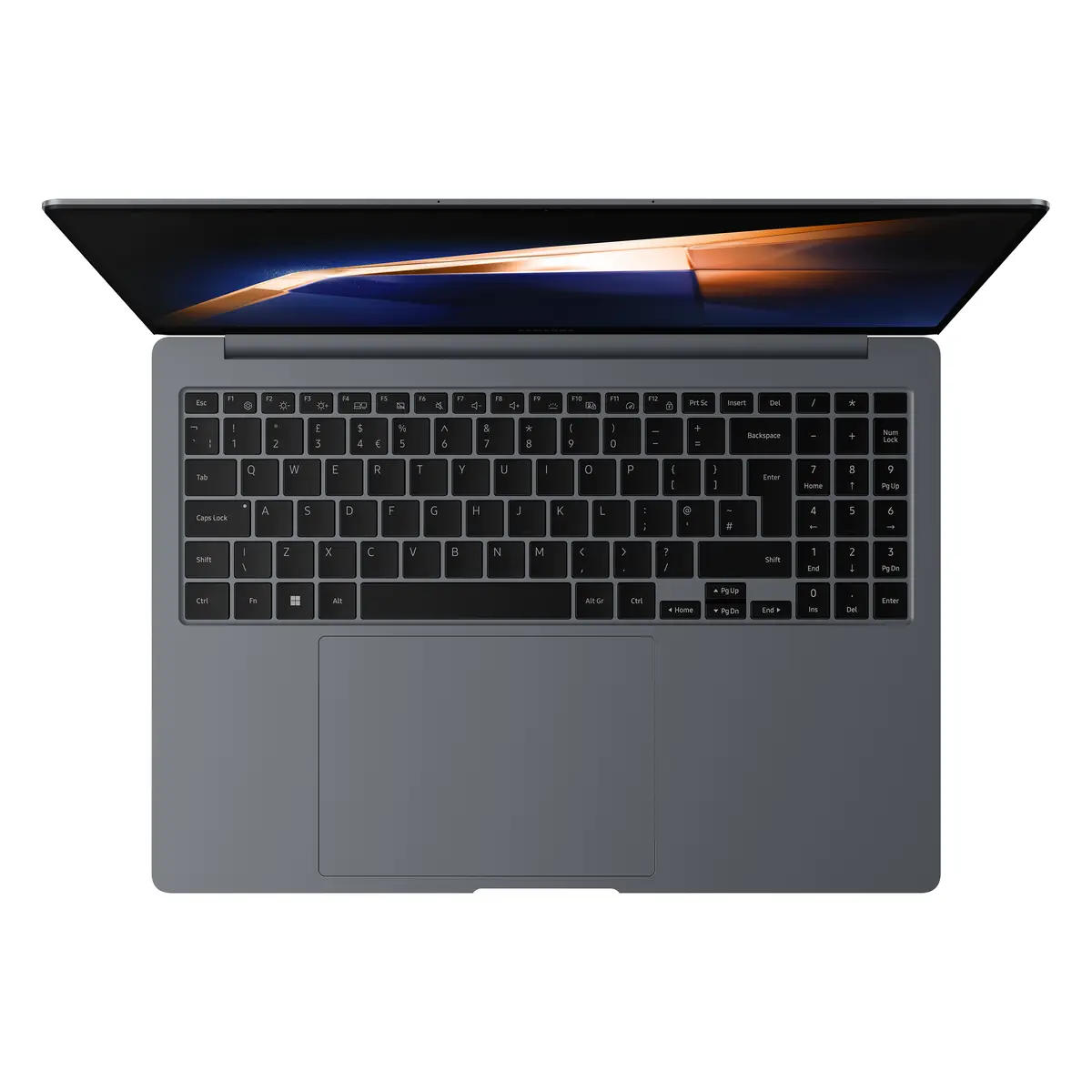 Galaxy Book4 Ultra Intel Core Ultra 7 155H 1,4GHz 36GB LPDDR5X SDRAM 512GB SSD M.2 40.64cm (16") 2880 x 1800 Pixel Sound onboard Intel Arc Graphics Windows 11 Professional Platinum Silver