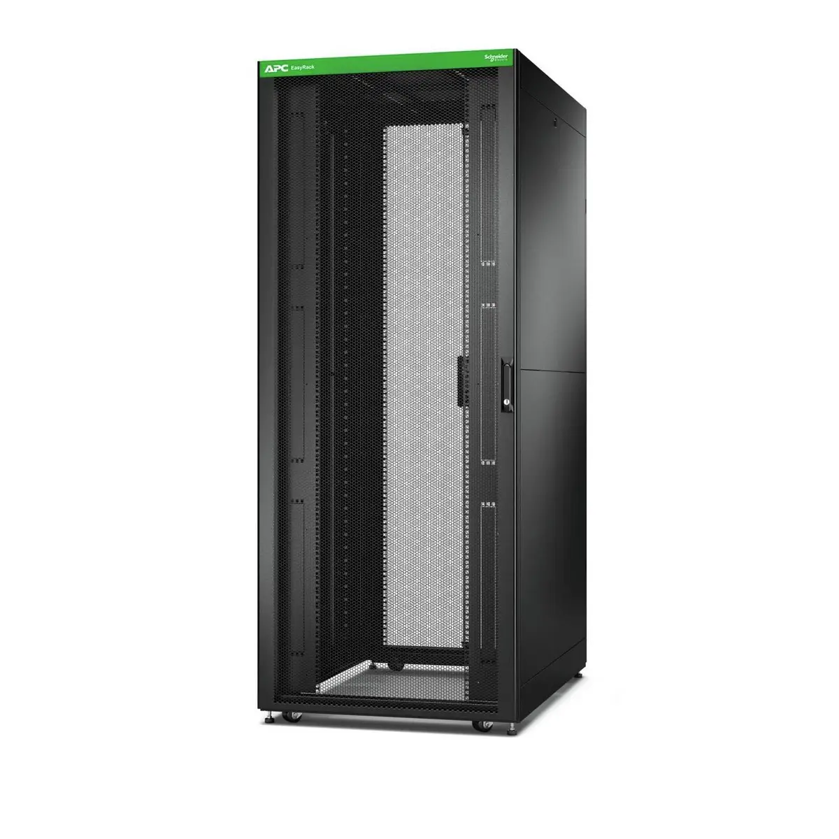 Easy Rack Schrank Netzwerkschrank Schwarz 48U 48,3cm 9"