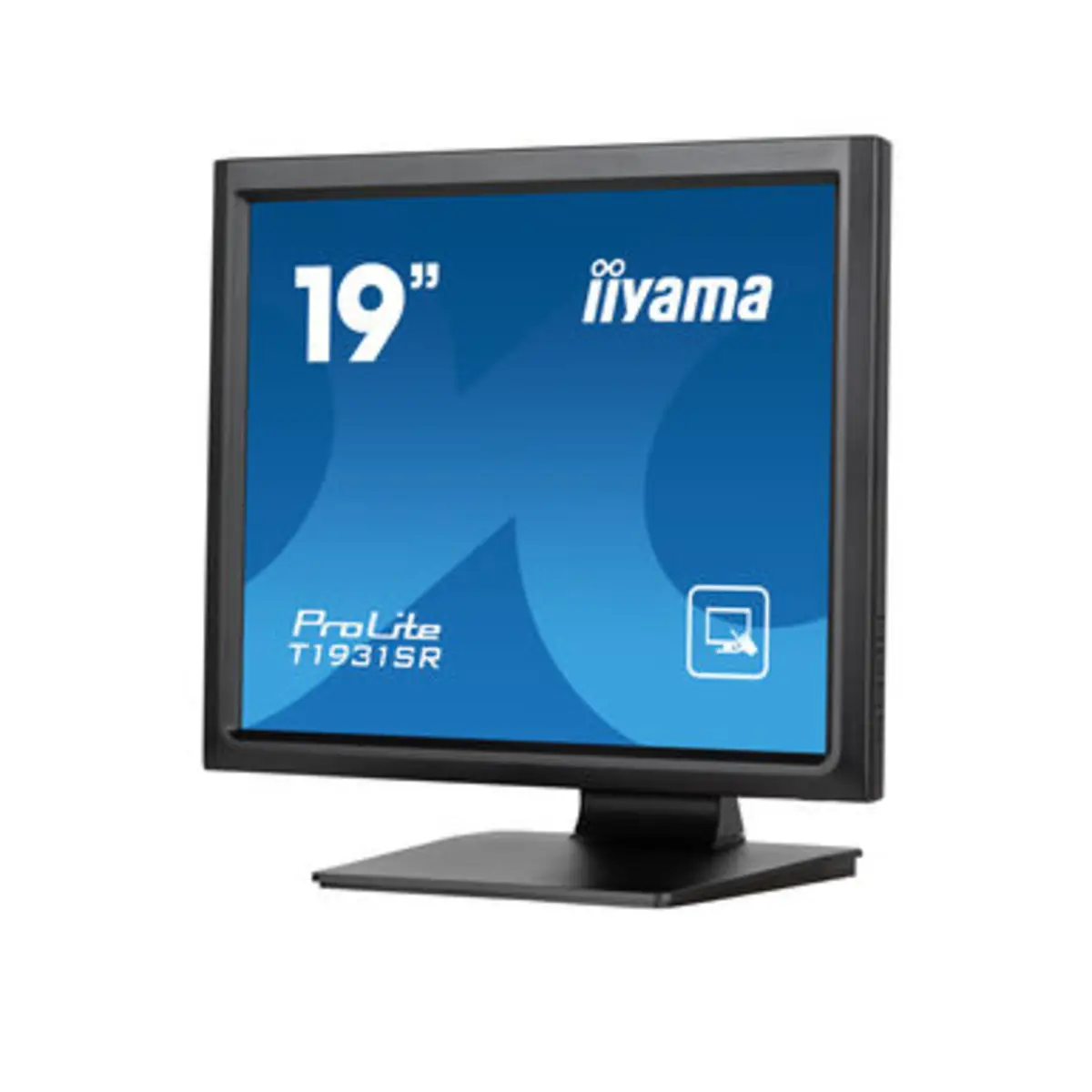 ProLite T1931SR-B1S LCD-Monitor 48,3cm 19" Touchscreen 1280x1024 75 Hz IPS 250 cd/m² 1000:1 14 ms HDMI VGA DisplayPort Lautsprecher Schwarz matte Oberfläche