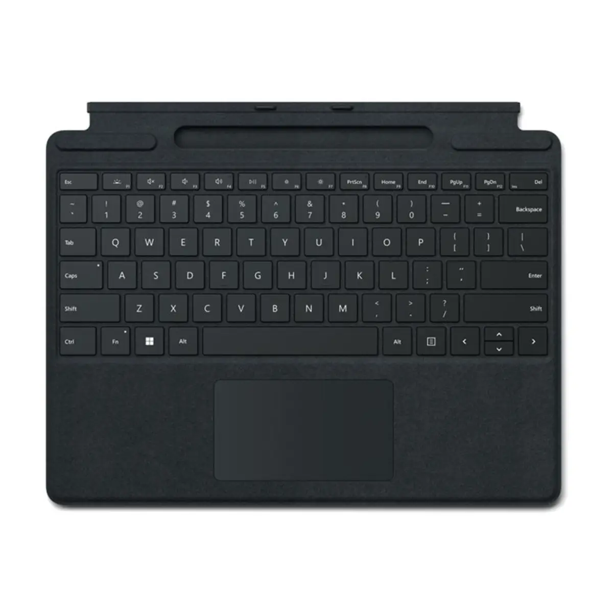 MS Surface Pro Keyboard QWERTZ mit Copilot-Taste, Schwarz + Slim Pen 2