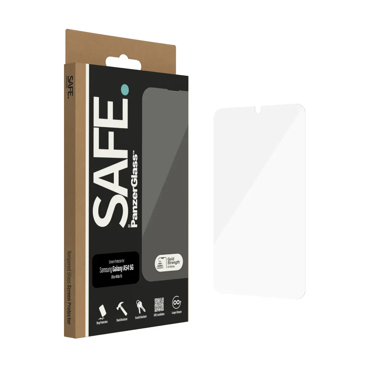 SAFE Displayschutz Samsung Galaxy A54 5G Transparent