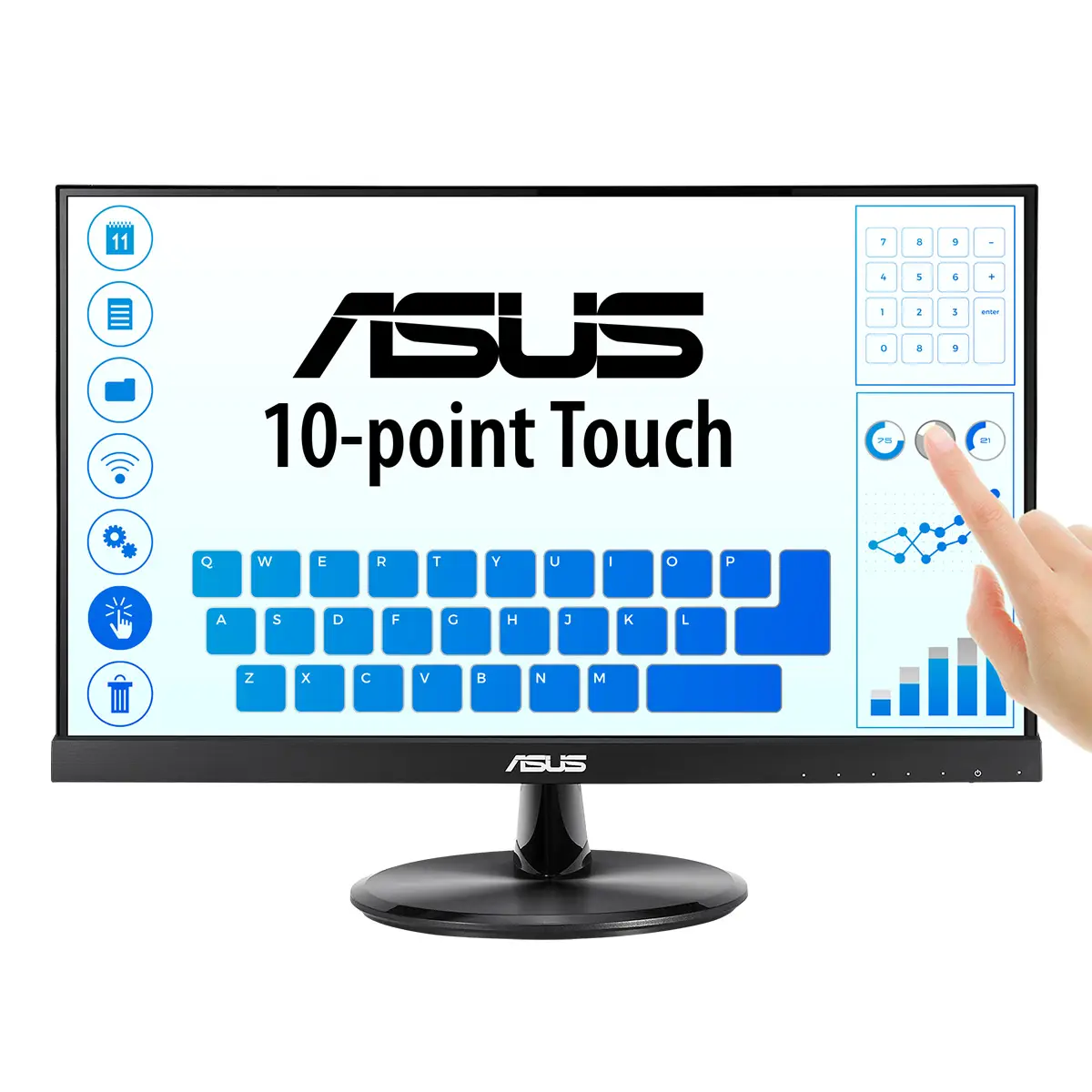 VT229H 54.6cm (21,5") Touch 1920x1080 Pixel 250cd/m² 1000:1 5ms