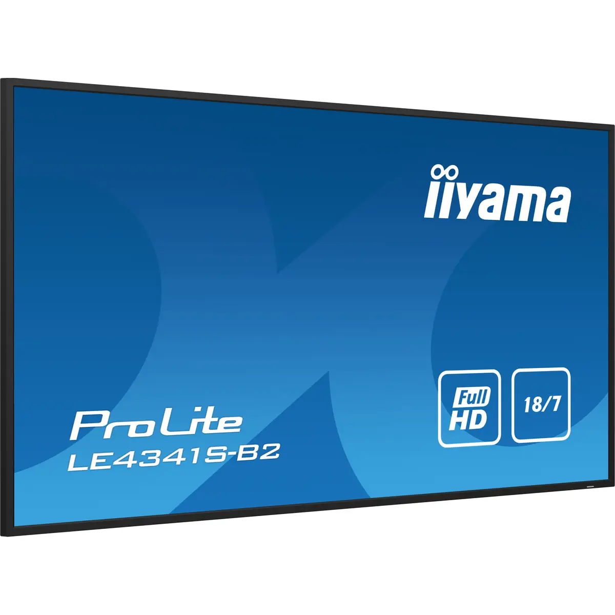 ProLite LE4341S-B2 108cm 42,5" LCD-Display mit LED-Hintergrundbeleuchtung Digital Signage1920x1080 Pixel 16:9 1200:1 350cd/m² 8ms schwarze Blende mit glänzender Oberfläche