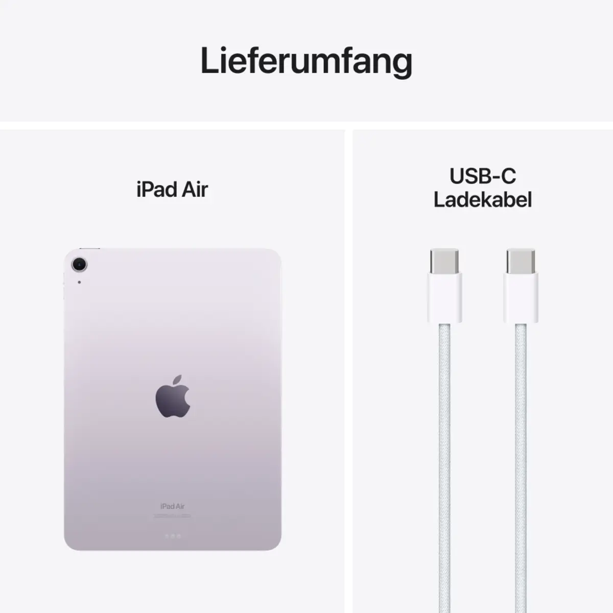 iPad Air (2024) 11" 512GB Wi-Fi Violett