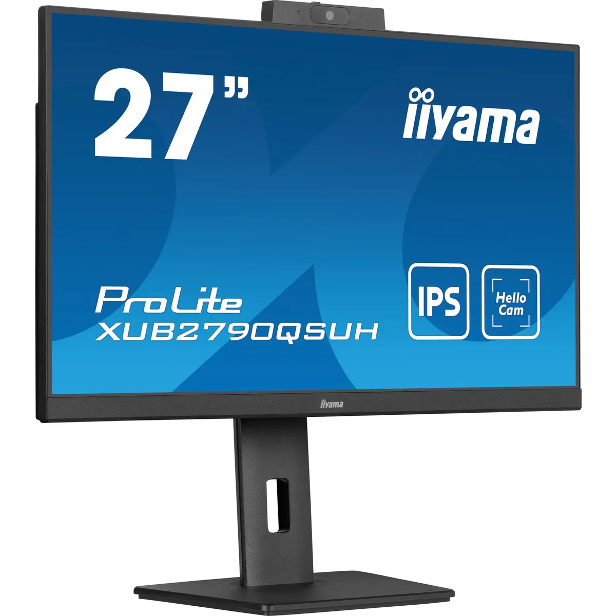 ProLite XUB2792HSU-W6 LED-Monitor 68,6cm 27" WQHD 2560x1440 100 Hz IPS 16:9 250 cd/m² 1300:1 HDMI DisplayPort USB x4 HDCP webcam Pivot