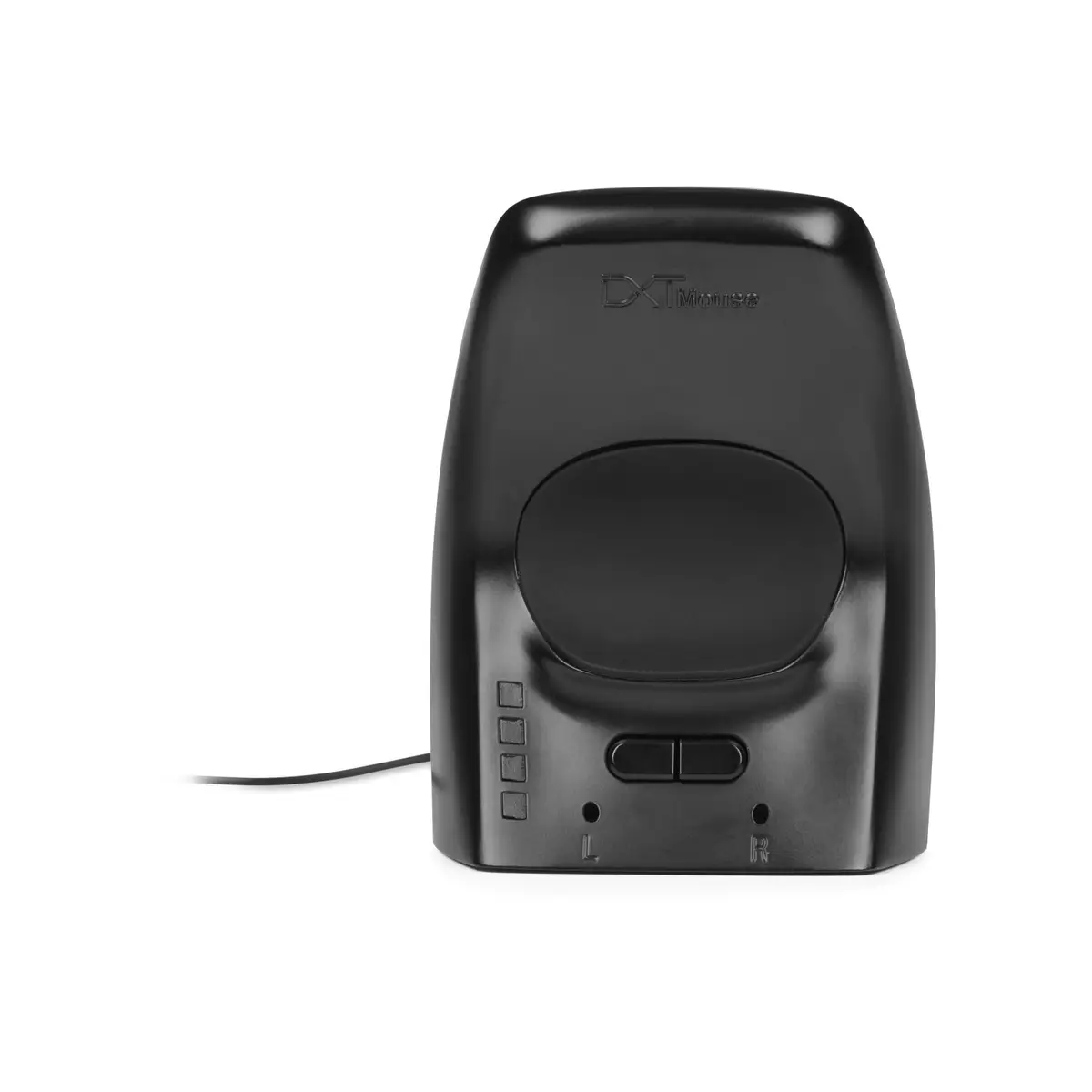 Bakker Elkhuizen DXT 3 Precision vertikale Mouse ergonomisch 7 Tasten optisch elgebunden Wireless schwarz rechts- und linkshändig