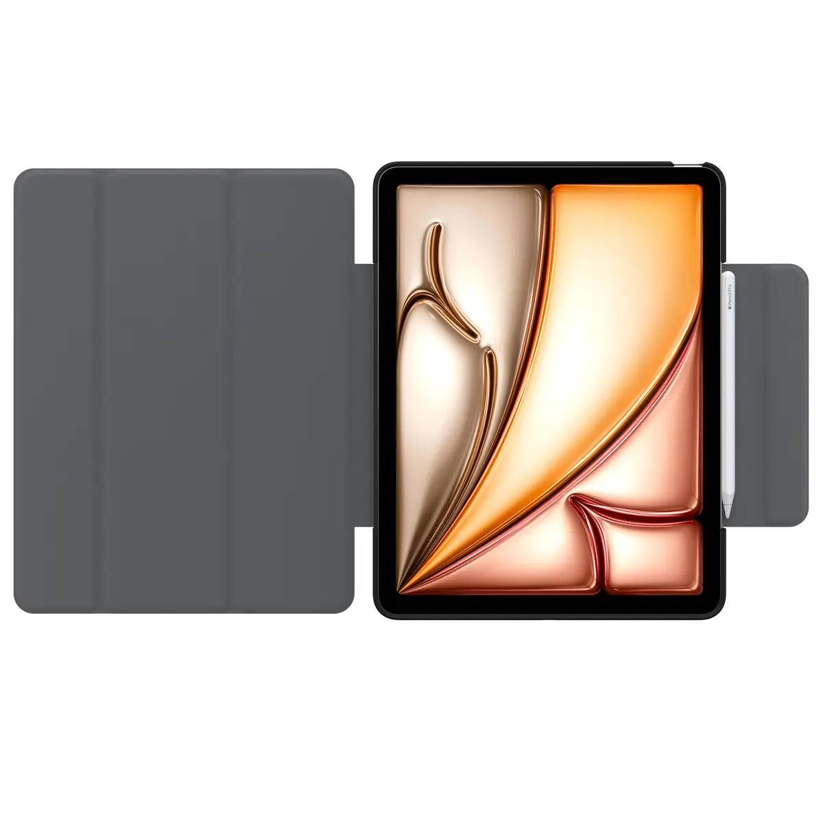 Symmetry Flip-Hülle für Apple iPad Air 13" (M3/M2) Starry Night Schwarz