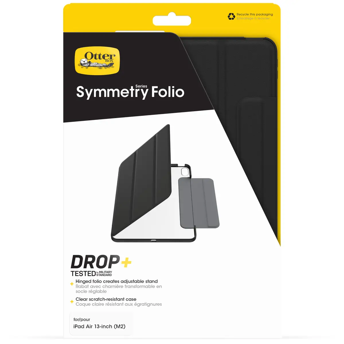 Symmetry Flip-Hülle für Apple iPad Air 13" (M3/M2) Starry Night Schwarz