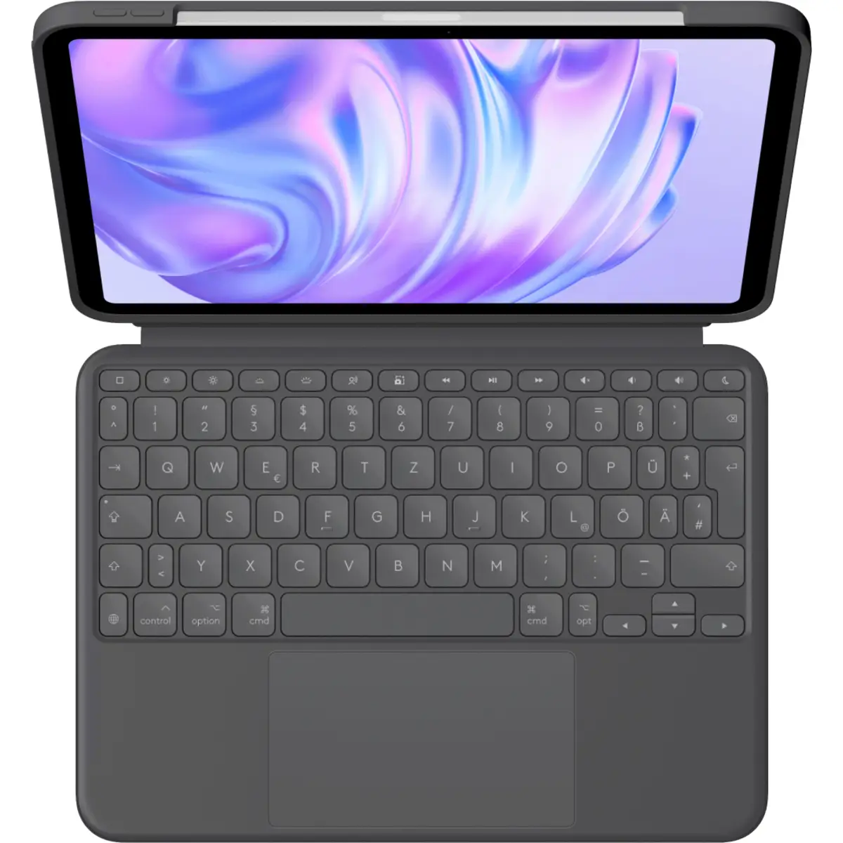 Combo Touch für iPad Pro 11" (M4) Layout Deutsch Graphite