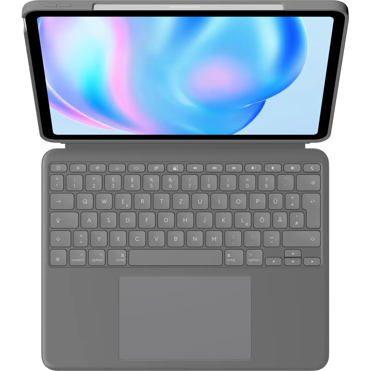 Combo Touch für iPad Air 13" (M2) Layout Deutsch Oxford Grey
