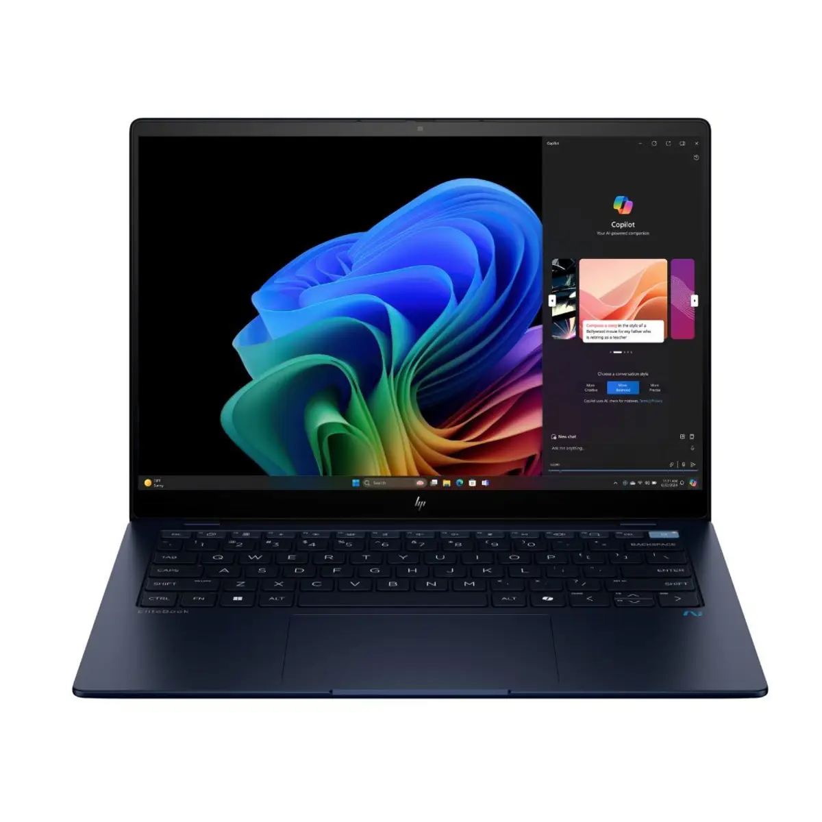 EliteBook Ultra 14 Zoll G1q Notebook-AI-PC, 14", Touchscreen, Windows 11 Pro, Qualcomm Snapdragon, 16GB RAM, 1TB SSD, 2.2K