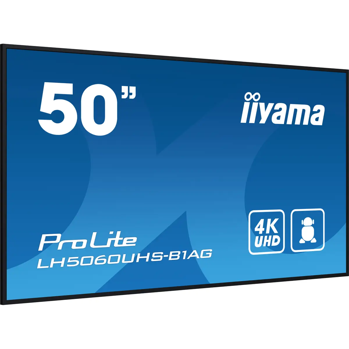 ProLite LH5060UHS-B1AG 125,7 cm 49,5" LCD-Display mit LED-Hintergrundbeleuchtung Digital Signage mit mit SoC Mediaplayer Android 4K UHD (2160p) 3840x2160 16:9 1200:1 500 cd/m² 8 ms Edge-Beleuchtung Schwa