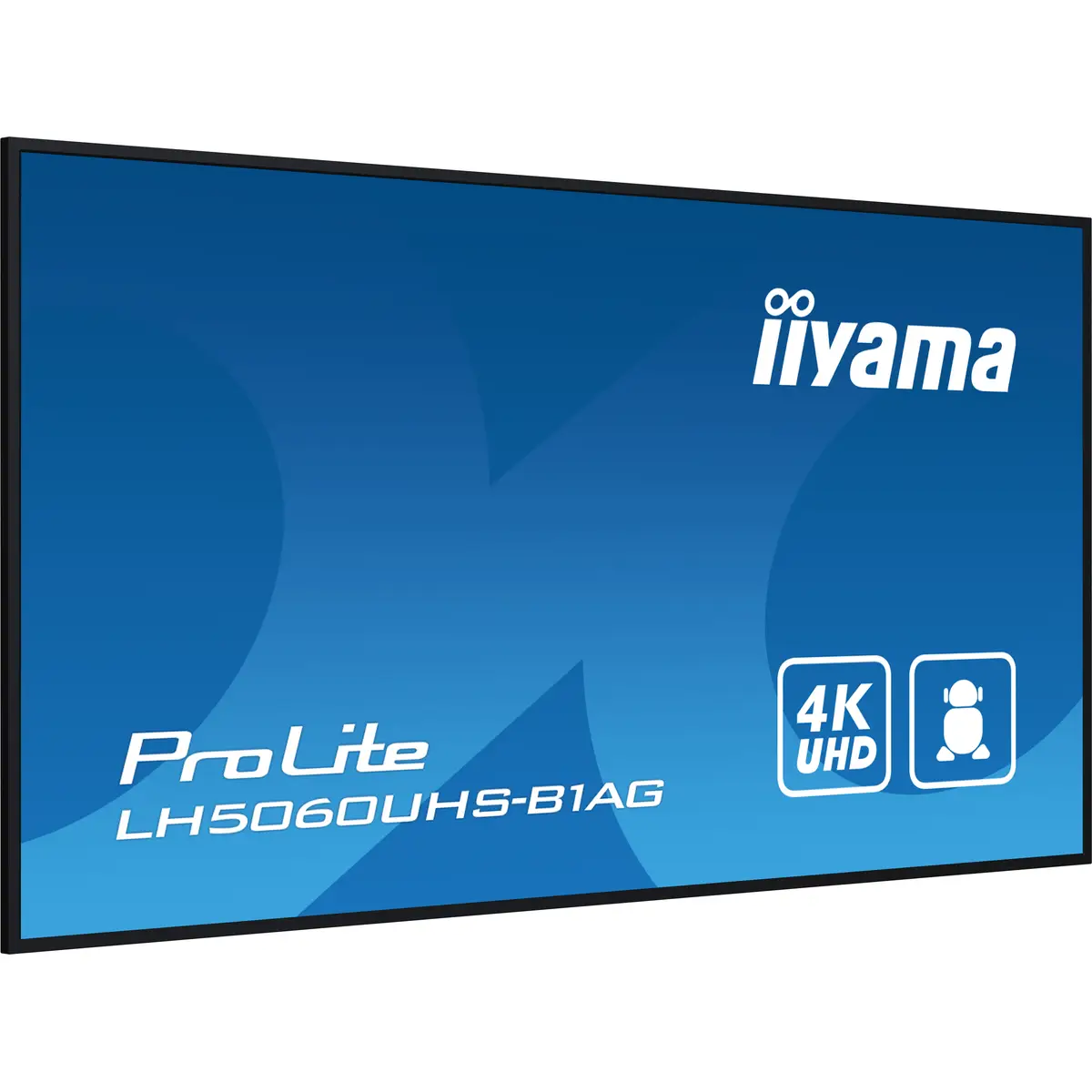 ProLite LH5060UHS-B1AG 125,7 cm 49,5" LCD-Display mit LED-Hintergrundbeleuchtung Digital Signage mit mit SoC Mediaplayer Android 4K UHD (2160p) 3840x2160 16:9 1200:1 500 cd/m² 8 ms Edge-Beleuchtung Schwa