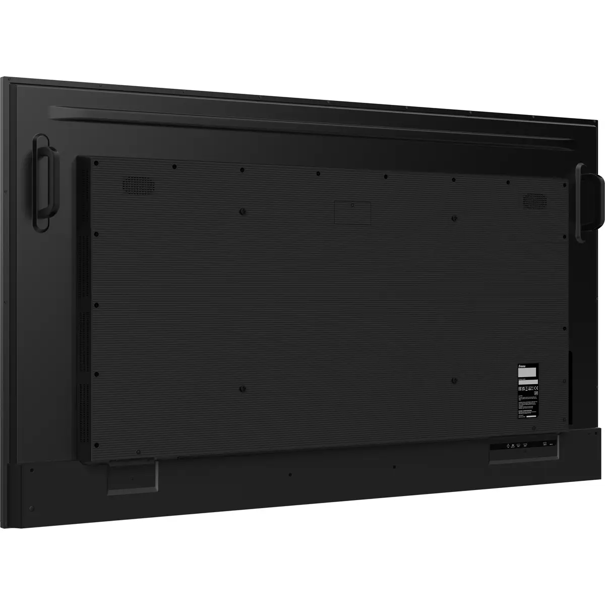 LH7565UHSB-B1 Signage-Display Kiosk-Design 189,2 cm 74.5" LED WLAN 4K Ultra HD 3840x2160 IPS 16:9 800 cd/m² 1200:1 HDMI x2 DisplayPort RS-232c RJ45 Mini jack HDCP USBx2 Schwarz Eingebauter Prozessor Andr