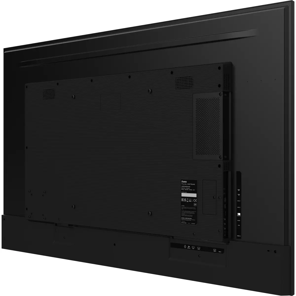 ProLite LH6565UHSB-B1 163,9 cm 64,5" LCD-Display mit LED-Hintergrundbeleuchtung Digital Signage Android 4K UHD (2160p) 3840x2160 16:9 1200:1 800 cd/m² 8 ms Schwarz