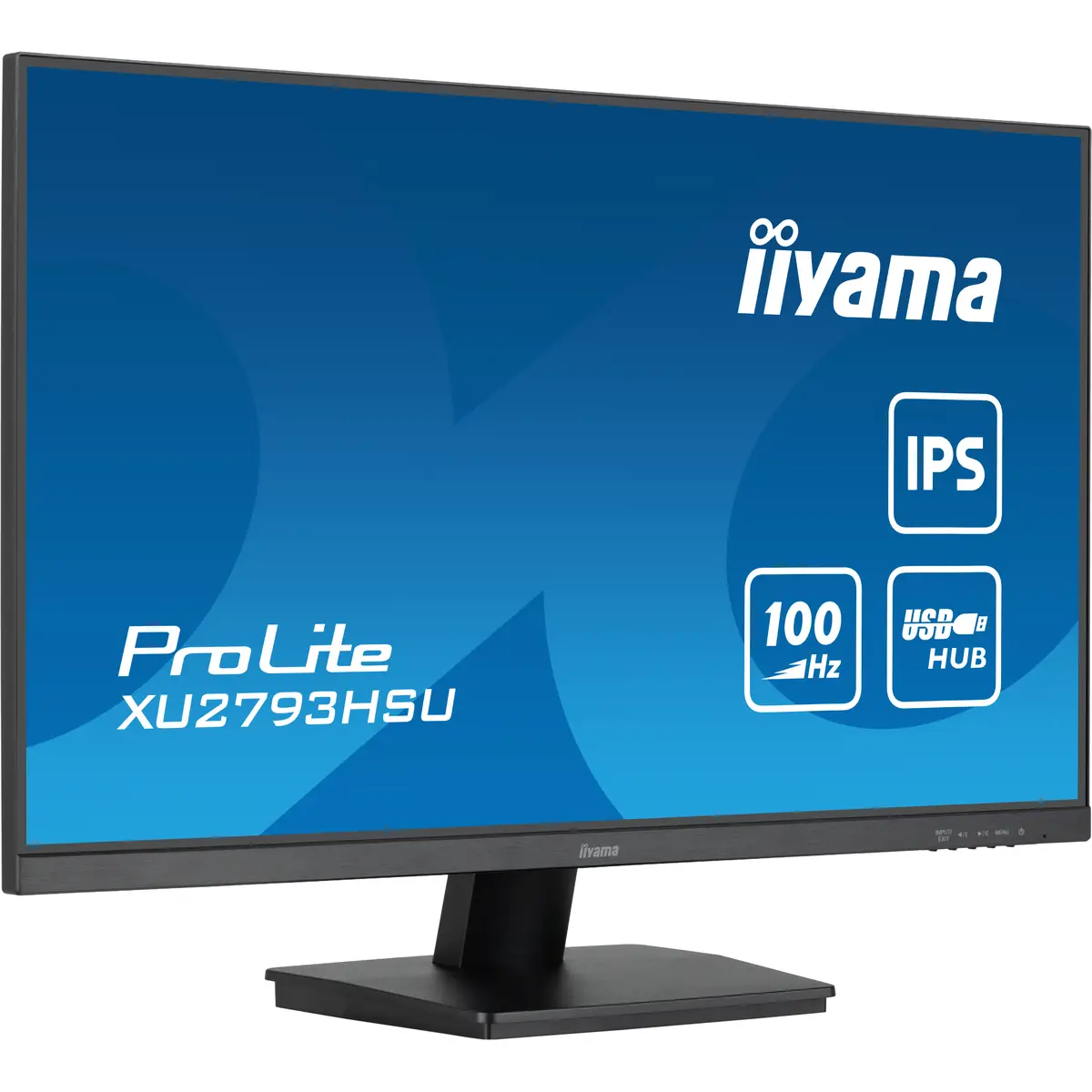 ProLite XU2793HSU-B6 LED-Monitor 68,6 cm 27" 1920x1080 FHD 100 Hz IPS 250 cd/m² 1000:1 1 ms HDMI DisplayPort Lautsprecher mattschwarz