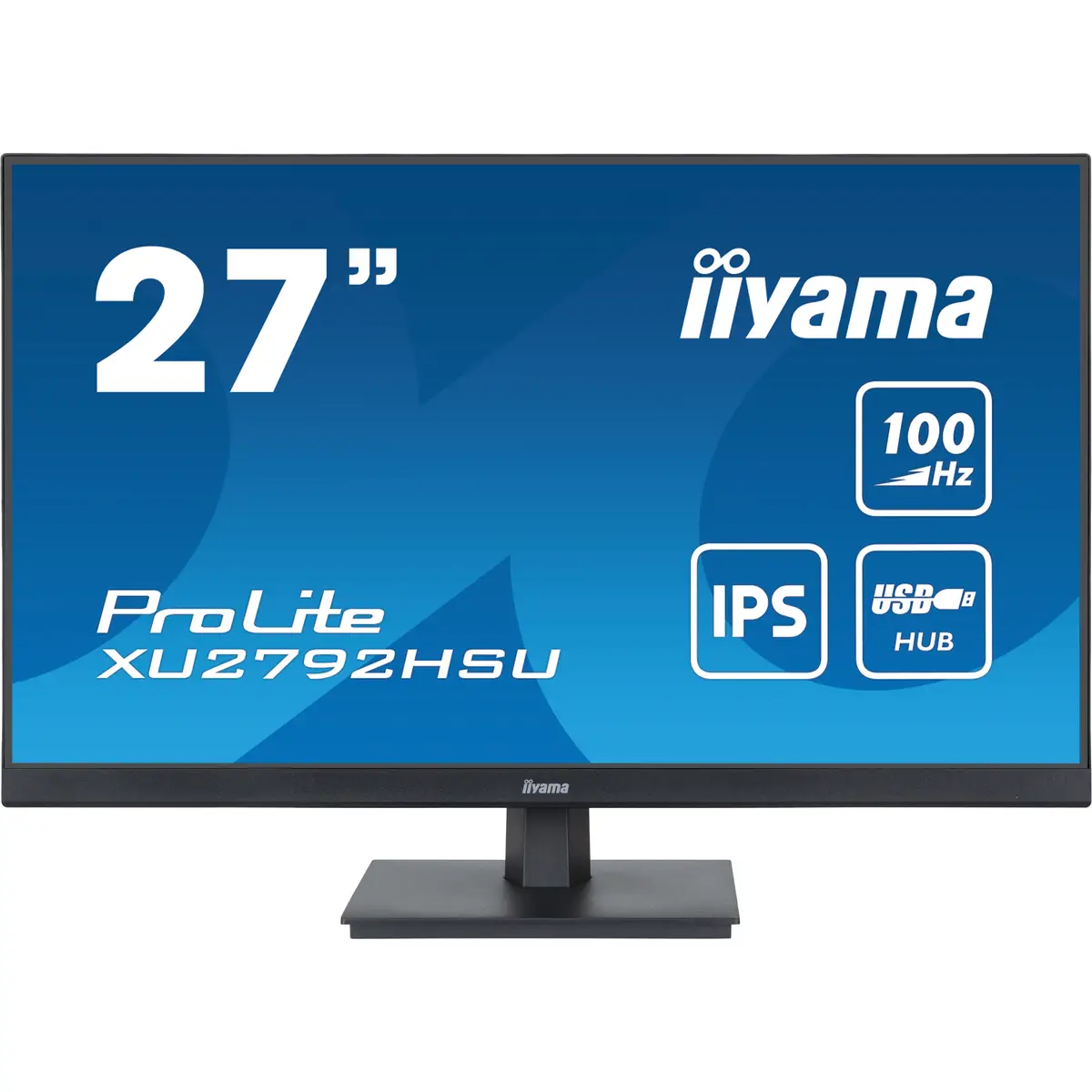 ProLite XU2792HSU-B6 LED-Monitor 68,6 cm 27" 1920x1080 FHD 100 Hz IPS 250 cd/m² 1300:1 0.4 ms HDMI DisplayPort Lautsprecher mattschwarz