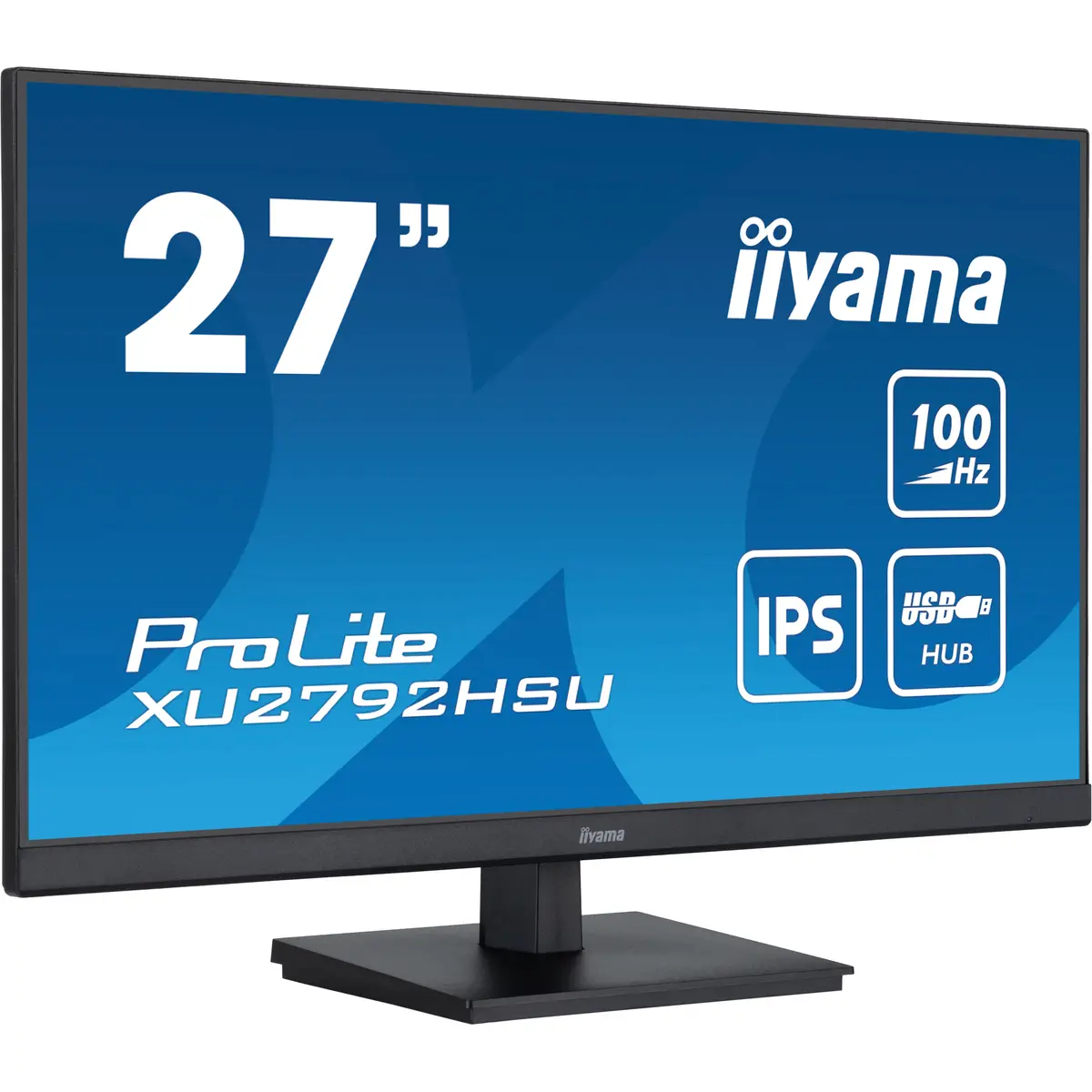 ProLite XU2792HSU-B6 LED-Monitor 68,6 cm 27" 1920x1080 FHD 100 Hz IPS 250 cd/m² 1300:1 0.4 ms HDMI DisplayPort Lautsprecher mattschwarz