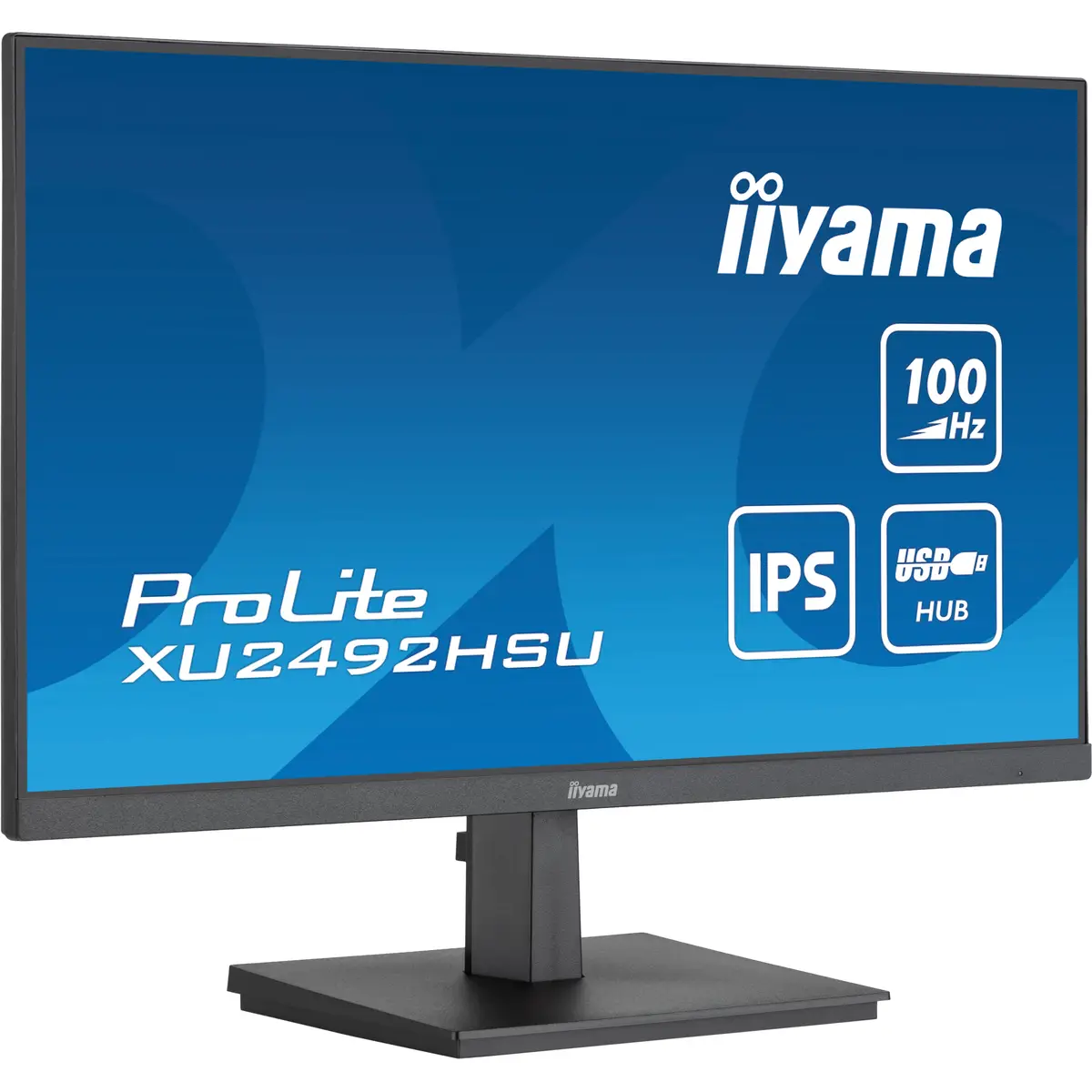 ProLite XU2492HSU-B6 LED-Monitor 60,5 cm 23,8" 1920x1080 FHD 100 Hz IPS 250 cd/m² 1300:1 0.4 ms HDMI DisplayPort Lautsprecher mattschwarz