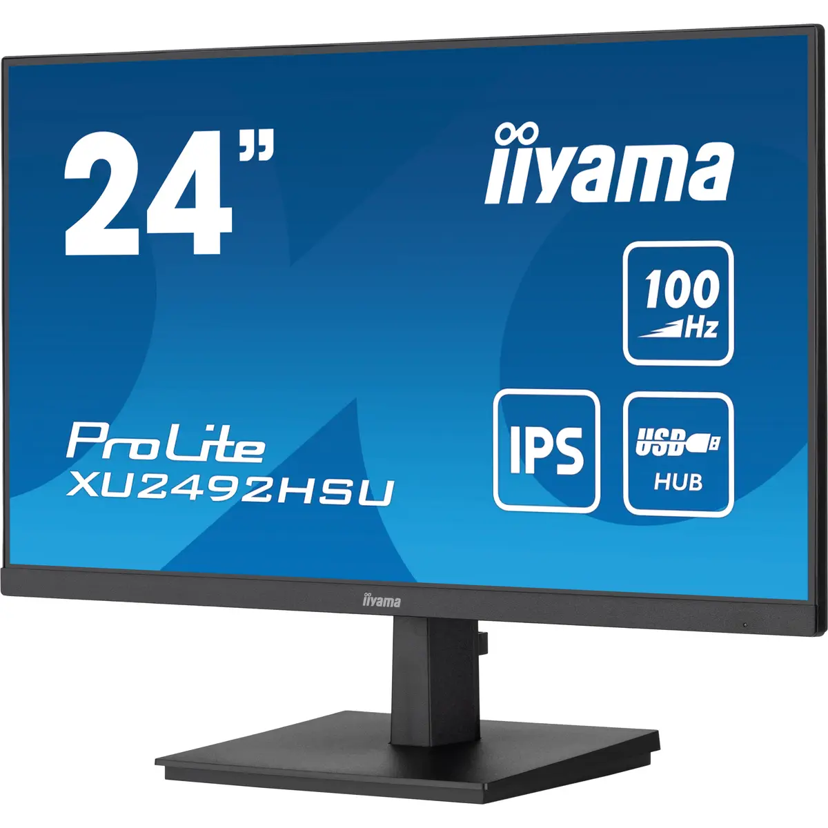 ProLite XU2492HSU-B6 LED-Monitor 60,5 cm 23,8" 1920x1080 FHD 100 Hz IPS 250 cd/m² 1300:1 0.4 ms HDMI DisplayPort Lautsprecher mattschwarz