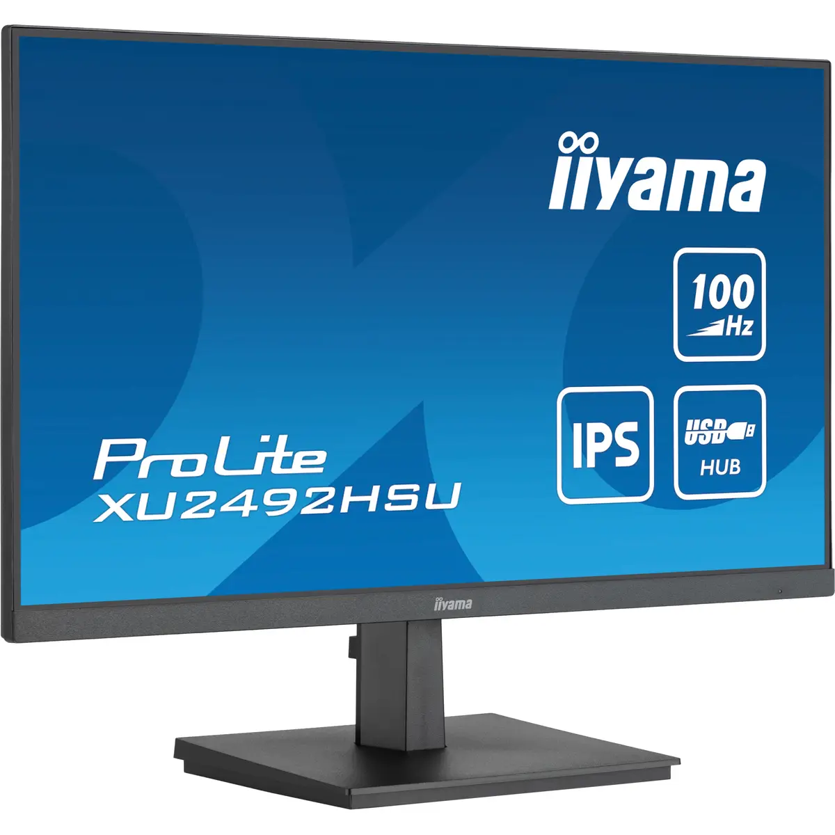 ProLite XU2492HSU-B6 LED-Monitor 60,5 cm 23,8" 1920x1080 FHD 100 Hz IPS 250 cd/m² 1300:1 0.4 ms HDMI DisplayPort Lautsprecher mattschwarz