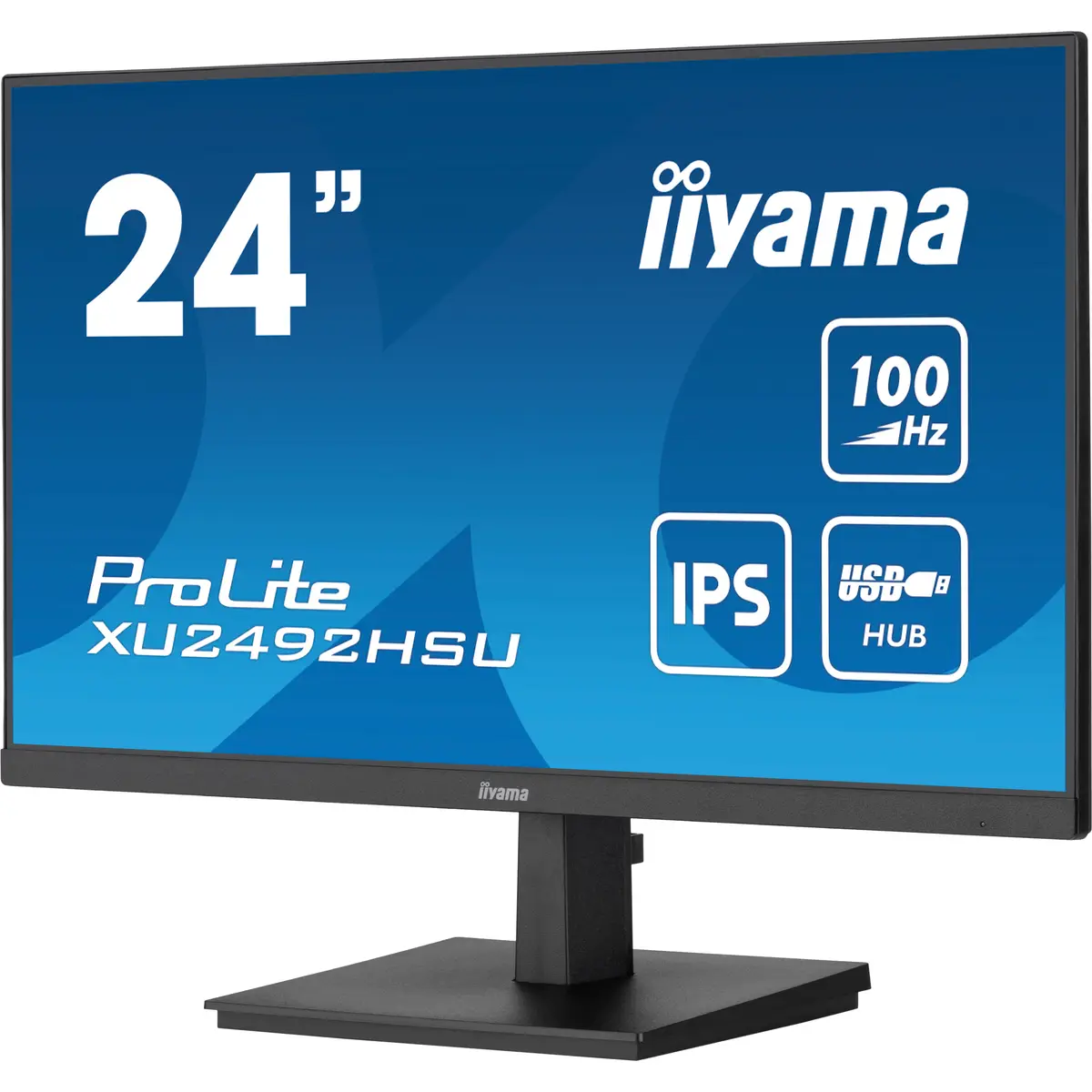 ProLite XU2492HSU-B6 LED-Monitor 60,5 cm 23,8" 1920x1080 FHD 100 Hz IPS 250 cd/m² 1300:1 0.4 ms HDMI DisplayPort Lautsprecher mattschwarz