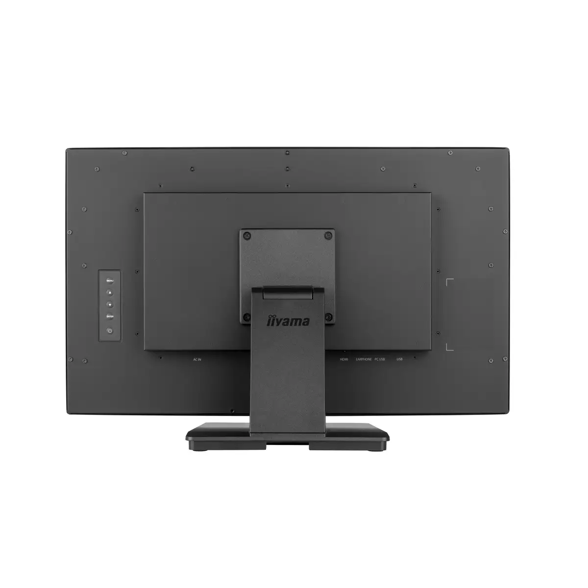 ProLite T2438MSC-B1 LED-Monitor 60,5 cm 23,8" Touchscreen 1920x1080 FHD IPS 600 cd/m² 1000:1 5 ms HDMI DisplayPort Lautsprecher mattschwarz
