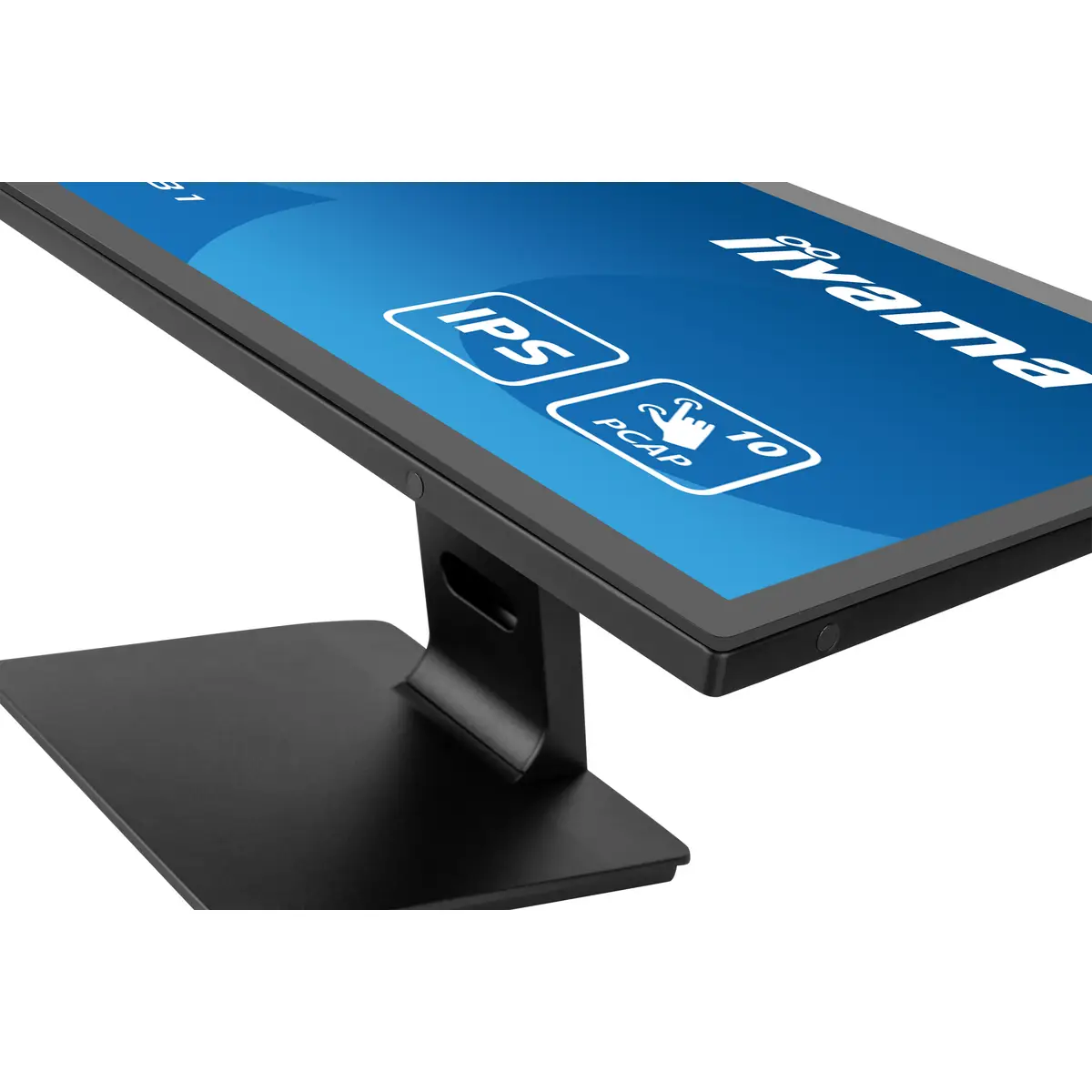 ProLite T2438MSC-B1 LED-Monitor 60,5 cm 23,8" Touchscreen 1920x1080 FHD IPS 600 cd/m² 1000:1 5 ms HDMI DisplayPort Lautsprecher mattschwarz