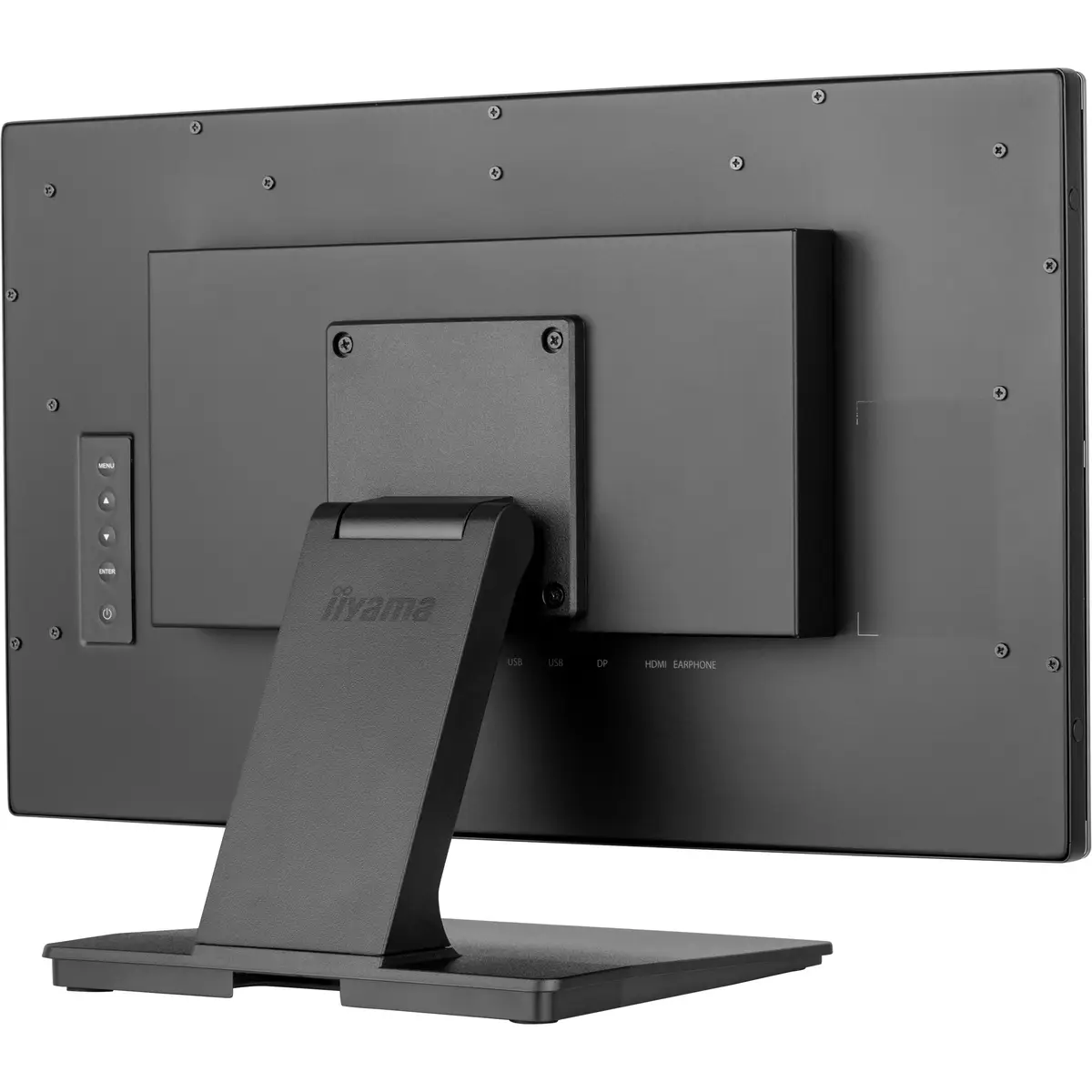 ProLite T2238MSC-B1 LED-Monitor 54,5 cm 21,5" Touchscreen 1920x1080 FHD IPS 600 cd/m² 1000:1 5 ms HDMI DisplayPort Lautsprecher mattschwarz