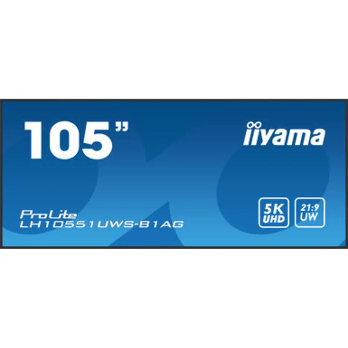 ProLite LH10551UWS-B1AG 265,9 cm 104,7"LCD-Display mit LED-Hintergrundbeleuchtung Digital Signage 5K UHD (2160p) 5120x2160 21:9 1200:1 500 cd/m² 8 ms Schwarz