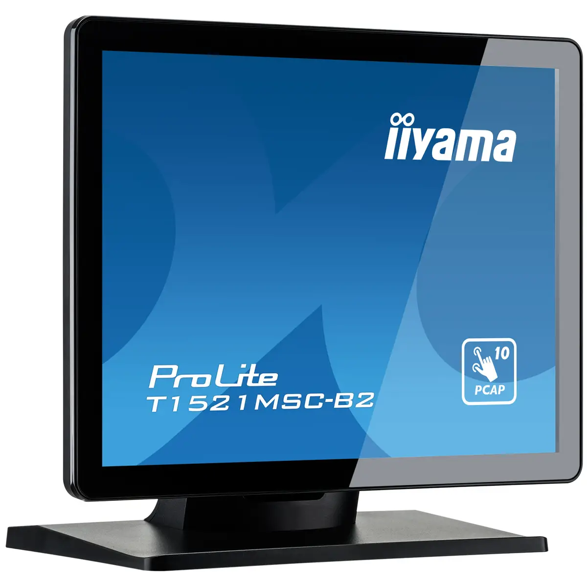 ProLite T1521MSC-B2 LED-Monitor 38 cm 15" Touchscreen 1024x768 TN 370 cd/m² 800:1 8 ms HDMI VGA Lautsprecher mattschwarz