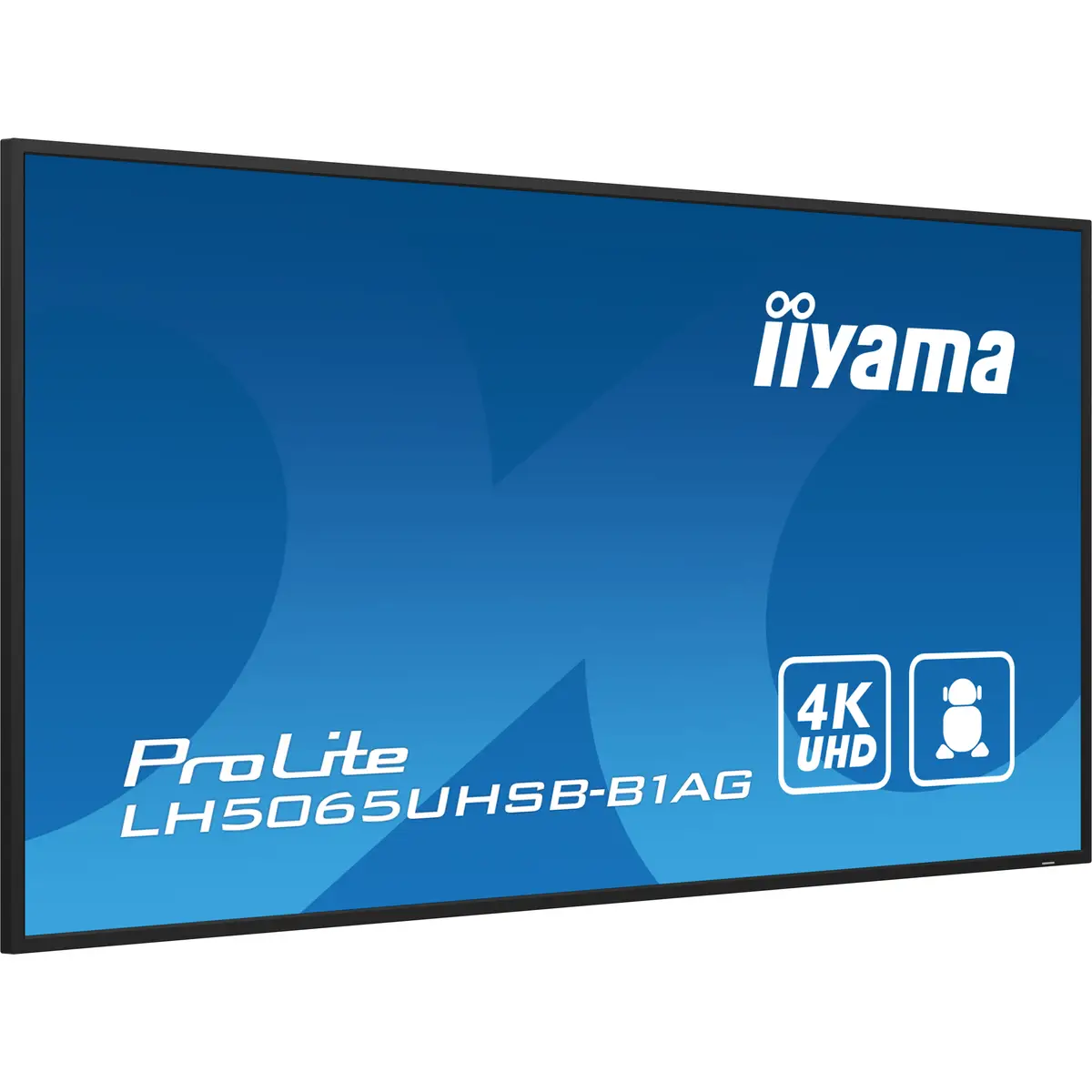 LH5065UHSB-B1AG Signage-Display Digital Signage Flachbildschirm 125,7 cm 49,5" LCD WLAN 4K Ultra HD 3840x2160 60Hz 16:9 800 cd/m² 5000:1 HDMI x2 DisplayPort RS-232c RJ45 Mini jack HDCP USBx2 65W Schwarz