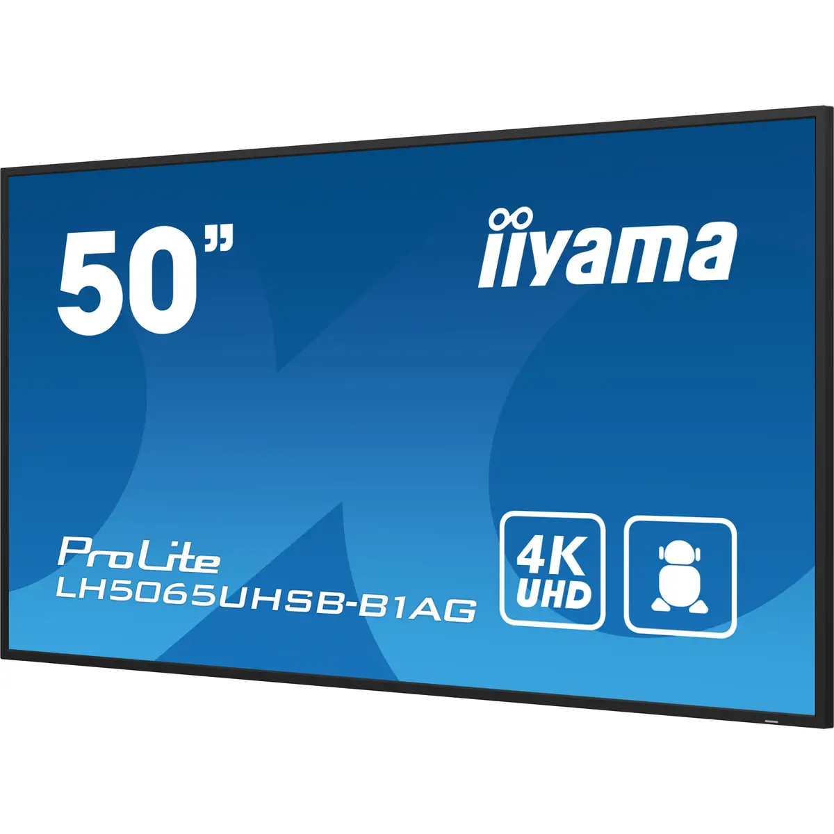 LH5065UHSB-B1AG Signage-Display Digital Signage Flachbildschirm 125,7 cm 49,5" LCD WLAN 4K Ultra HD 3840x2160 60Hz 16:9 800 cd/m² 5000:1 HDMI x2 DisplayPort RS-232c RJ45 Mini jack HDCP USBx2 65W Schwarz