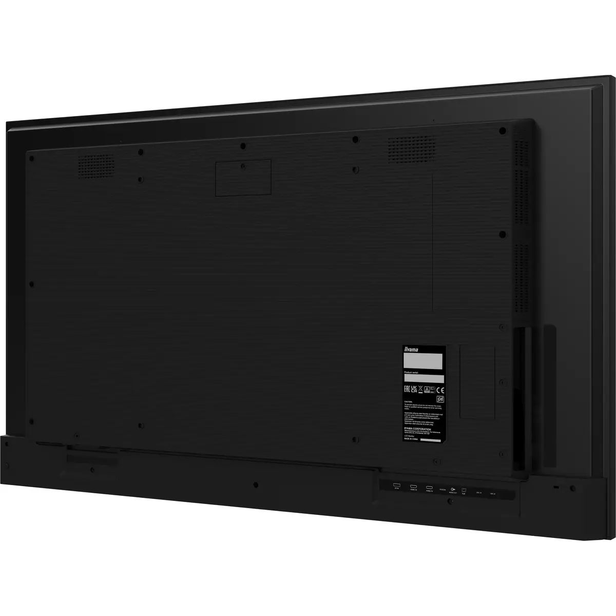 LH5065UHSB-B1AG Signage-Display Digital Signage Flachbildschirm 125,7 cm 49,5" LCD WLAN 4K Ultra HD 3840x2160 60Hz 16:9 800 cd/m² 5000:1 HDMI x2 DisplayPort RS-232c RJ45 Mini jack HDCP USBx2 65W Schwarz
