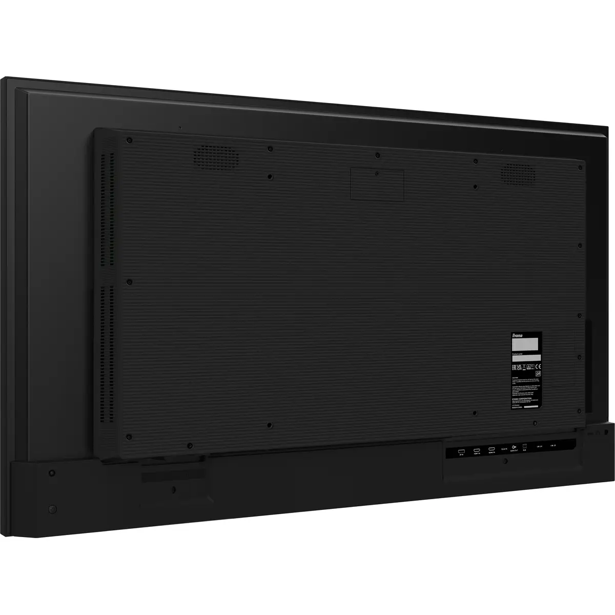LH5065UHSB-B1AG Signage-Display Digital Signage Flachbildschirm 125,7 cm 49,5" LCD WLAN 4K Ultra HD 3840x2160 60Hz 16:9 800 cd/m² 5000:1 HDMI x2 DisplayPort RS-232c RJ45 Mini jack HDCP USBx2 65W Schwarz