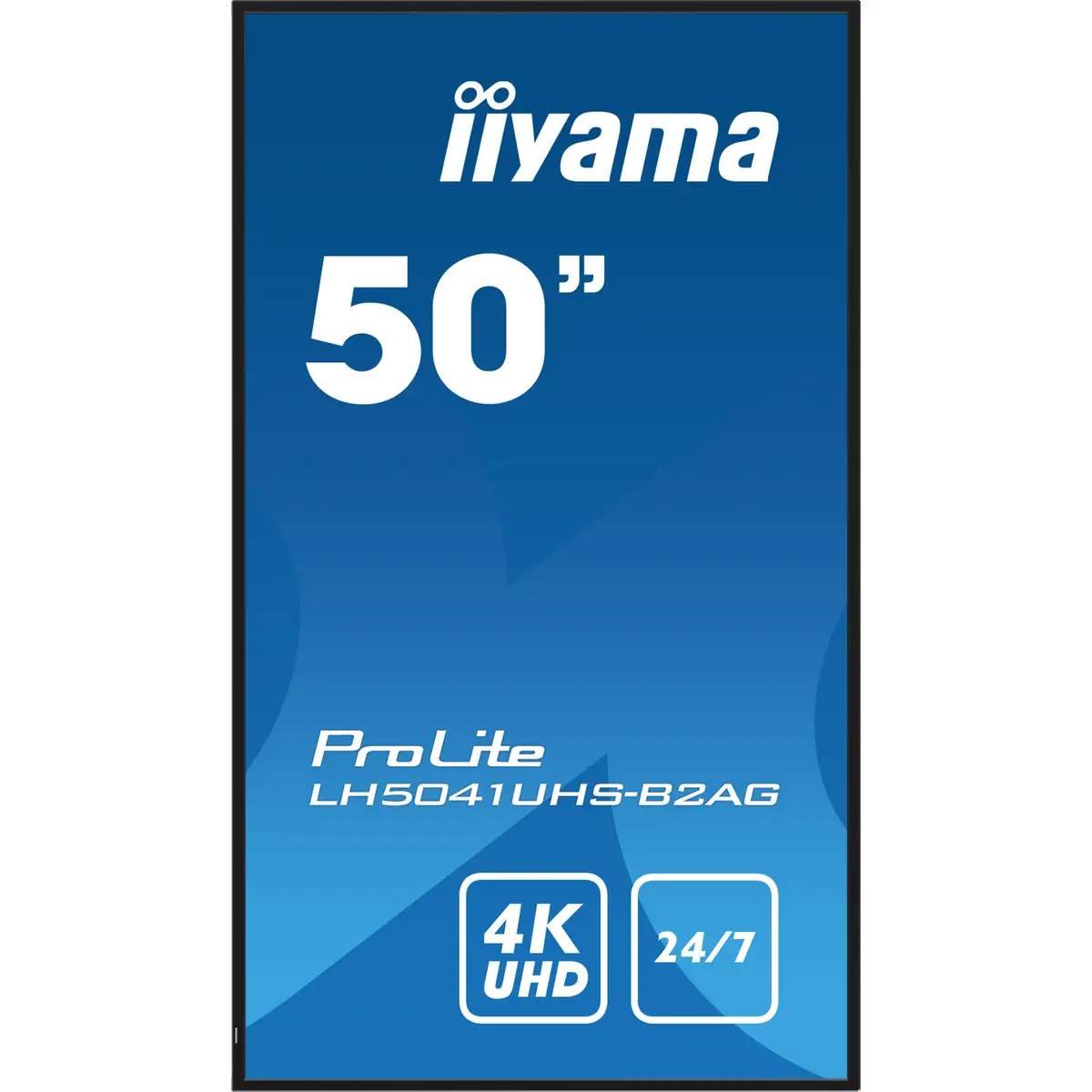 LH5041UHS-B2AG Signage-Display 4K Ultra HD Digital Signage Flachbildschirm 127 cm 50" LCD 3840x2160 16:9 500 cd/m² 5000:1 VGA HDMIx3 Mini Jack RS-232c RJ45 IR RCA USB HDCP 2.2 115W Schwarz 24/7