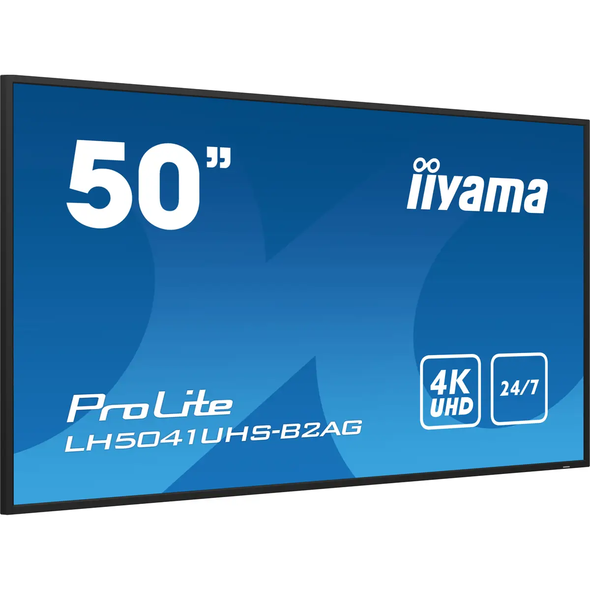 LH5041UHS-B2AG Signage-Display 4K Ultra HD Digital Signage Flachbildschirm 127 cm 50" LCD 3840x2160 16:9 500 cd/m² 5000:1 VGA HDMIx3 Mini Jack RS-232c RJ45 IR RCA USB HDCP 2.2 115W Schwarz 24/7