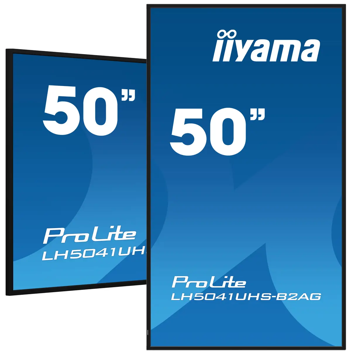 LH5041UHS-B2AG Signage-Display 4K Ultra HD Digital Signage Flachbildschirm 127 cm 50" LCD 3840x2160 16:9 500 cd/m² 5000:1 VGA HDMIx3 Mini Jack RS-232c RJ45 IR RCA USB HDCP 2.2 115W Schwarz 24/7