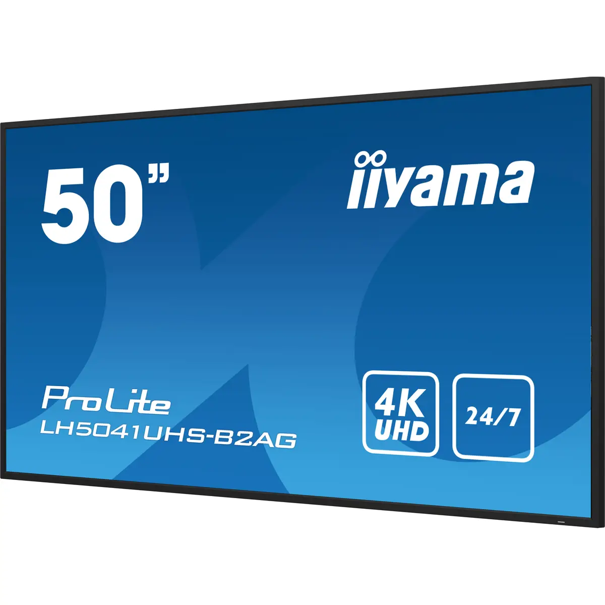 LH5041UHS-B2AG Signage-Display 4K Ultra HD Digital Signage Flachbildschirm 127 cm 50" LCD 3840x2160 16:9 500 cd/m² 5000:1 VGA HDMIx3 Mini Jack RS-232c RJ45 IR RCA USB HDCP 2.2 115W Schwarz 24/7