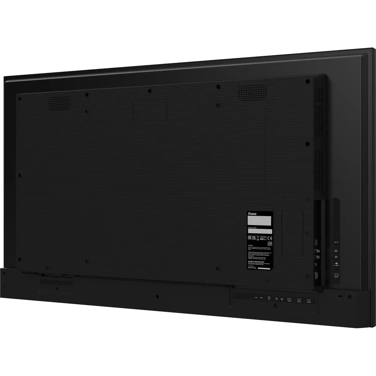 LH5041UHS-B2AG Signage-Display 4K Ultra HD Digital Signage Flachbildschirm 127 cm 50" LCD 3840x2160 16:9 500 cd/m² 5000:1 VGA HDMIx3 Mini Jack RS-232c RJ45 IR RCA USB HDCP 2.2 115W Schwarz 24/7